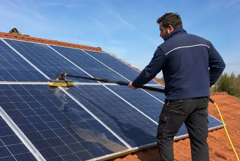 Nettoyage et entretien de panneaux solaires à Eschbach